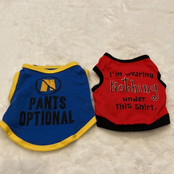 Small Dog shirts and auto harness - Picture 3 of 4